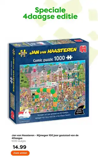 The Read Shop Jan van Haasteren - Nijmegen 100 jaar gaststad van de aanbieding