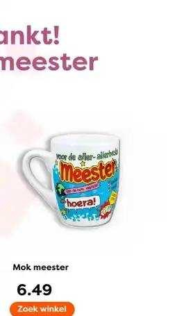The Read Shop Mok meester aanbieding