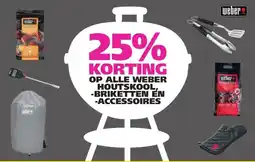 Ranzijn OP ALLE WEBER HOUTSKOOL, -BRIKETTEN EN -ACCESSOIRES aanbieding