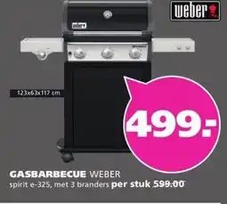 Ranzijn GASBARBECUE WEBER aanbieding