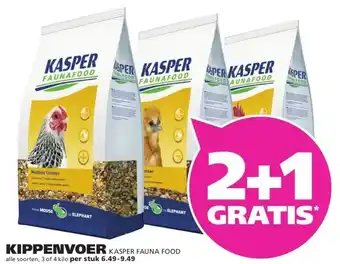 Ranzijn KIPPENVOER KASPER FAUNA FOOD aanbieding