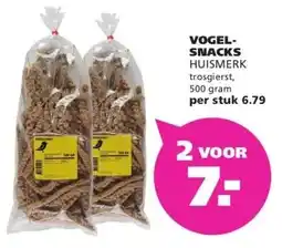 Ranzijn VOGEL- SNACKS HUISMERK aanbieding