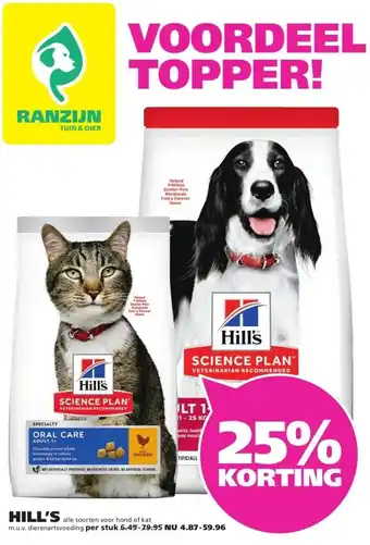 Ranzijn HILL'S aanbieding
