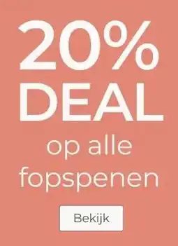 Prenatal op alle fopspenen aanbieding