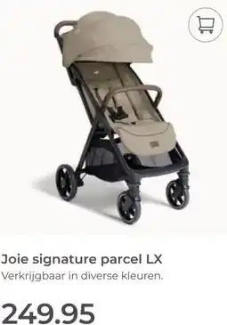 Prenatal Joie signature parcel LX aanbieding