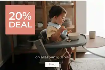 Prenatal op alles van Mushie aanbieding