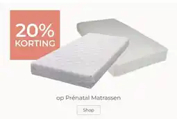 Prenatal op Prénatal Matrassen aanbieding