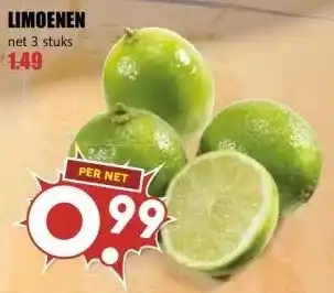 MCD Supermarkt LIMOENEN aanbieding