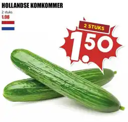 MCD Supermarkt HOLLANDSE KOMKOMMER aanbieding