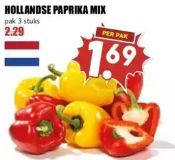MCD Supermarkt HOLLANDSE PAPRIKA MIX aanbieding