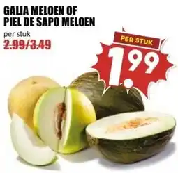 MCD Supermarkt GALIA MELOEN OF PIEL DE SAPO MELOEN aanbieding