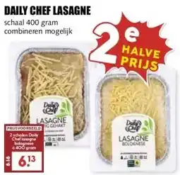 MCD Supermarkt DAILY CHEF LASAGNE aanbieding