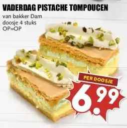 MCD Supermarkt VADERDAG PISTACHE TOMPOUCEN aanbieding