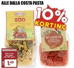 MCD Supermarkt ALLE DALLA COSTA PASTA aanbieding