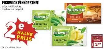 MCD Supermarkt PICKWICK ÉÉNKOPSTHEE aanbieding