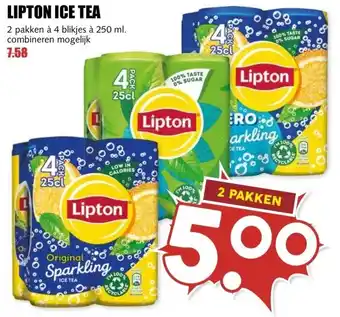 MCD Supermarkt LIPTON ICE TEA aanbieding