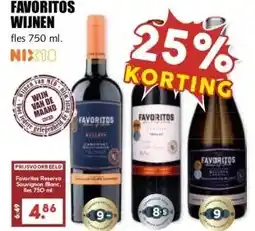 MCD Supermarkt FAVORITOS WIJNEN aanbieding