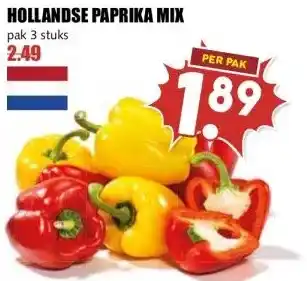 MCD Supermarkt BLOEMKOOLROOSJES, BROCCOLIROOSJES HOLLANDSE PAPRIKA MIX aanbieding