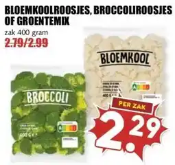 MCD Supermarkt BLOEMKOOLROOSJES, BROCCOLIROOSJES HOLLANDSE PAPRIKA MIX OF GROENTEMIX aanbieding