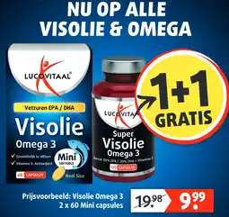 Lucovitaal NU OP ALLE VISOLIE & OMEGA aanbieding