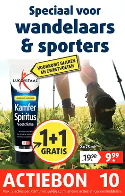 Lucovitaal Kamfer Spiritus aanbieding