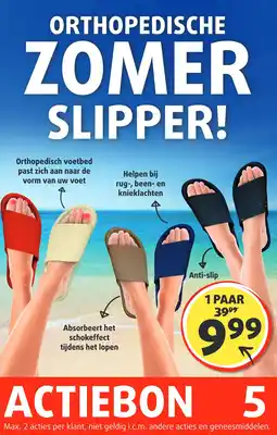 Lucovitaal ORTHOPEDISCHE ZOMER SLIPPER! aanbieding