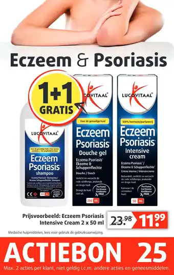 Lucovitaal Eczeem & Psoriasis aanbieding