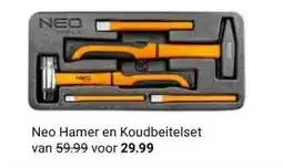 Kluswijs Neo Hamer en Koudbeitelset aanbieding