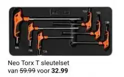 Kluswijs Neo Torx T sleutelset aanbieding