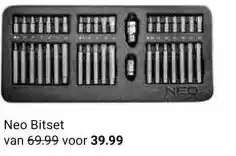 Kluswijs Neo Bitset aanbieding