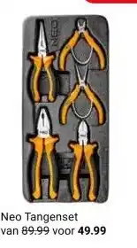 Kluswijs Neo Tangenset aanbieding