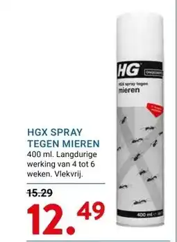 Kluswijs HGX SPRAY TEGEN MIEREN aanbieding