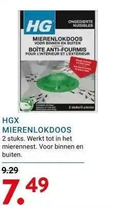 Kluswijs HGX MIERENLOKDOOS aanbieding