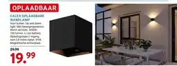 Kluswijs CALEX OPLAADBARE WANDLAMP aanbieding