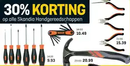 Hubo op alle Skandia Handgereedschappen aanbieding