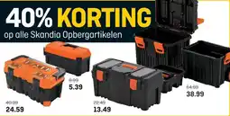 Hubo op alle Skandia Opbergartikelen aanbieding