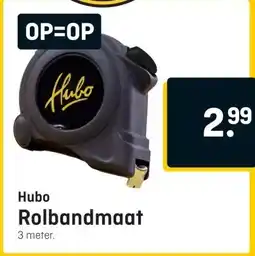 Hubo Rolbandmaat aanbieding