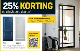 Hubo op alle 2adore deuren* aanbieding