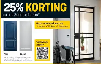 Hubo op alle 2adore deuren* aanbieding