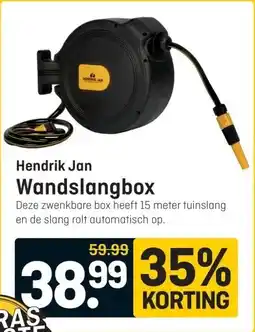 Hubo Wandslangbox aanbieding