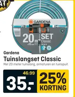 Hubo Tuinslangset Classic aanbieding