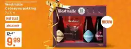 Gall & Gall Westmalle Cadeauverpakking met glas 3X33CL Cadeau aanbieding