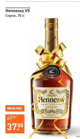 Gall & Gall Hennessy VS 70CL Cognac & Brandy aanbieding