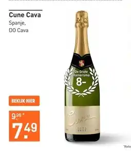 Gall & Gall Cune Cava 75CL Mousserend aanbieding