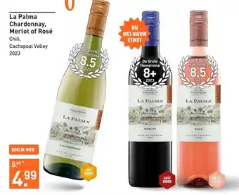 Gall & Gall La Palma Rosé 75CL Wijn aanbieding