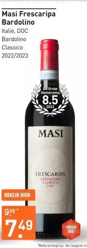 Gall & Gall Masi Frescaripa Bardolino 75CL Wijn aanbieding