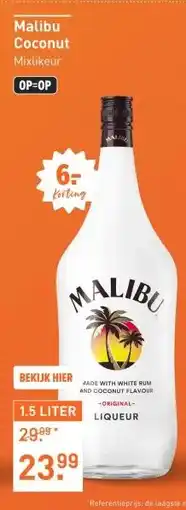 Gall & Gall Malibu Coconut 150CL Likeuren aanbieding