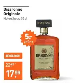 Gall & Gall Disaronno Originale 70CL Likeuren aanbieding