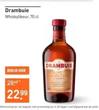 Gall & Gall Drambuie 70CL Likeuren aanbieding