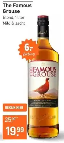 Gall & Gall The Famous Grouse 100CL Whisky aanbieding